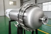 Bolted titanium pressure component with machined flanges and vessel interfaces