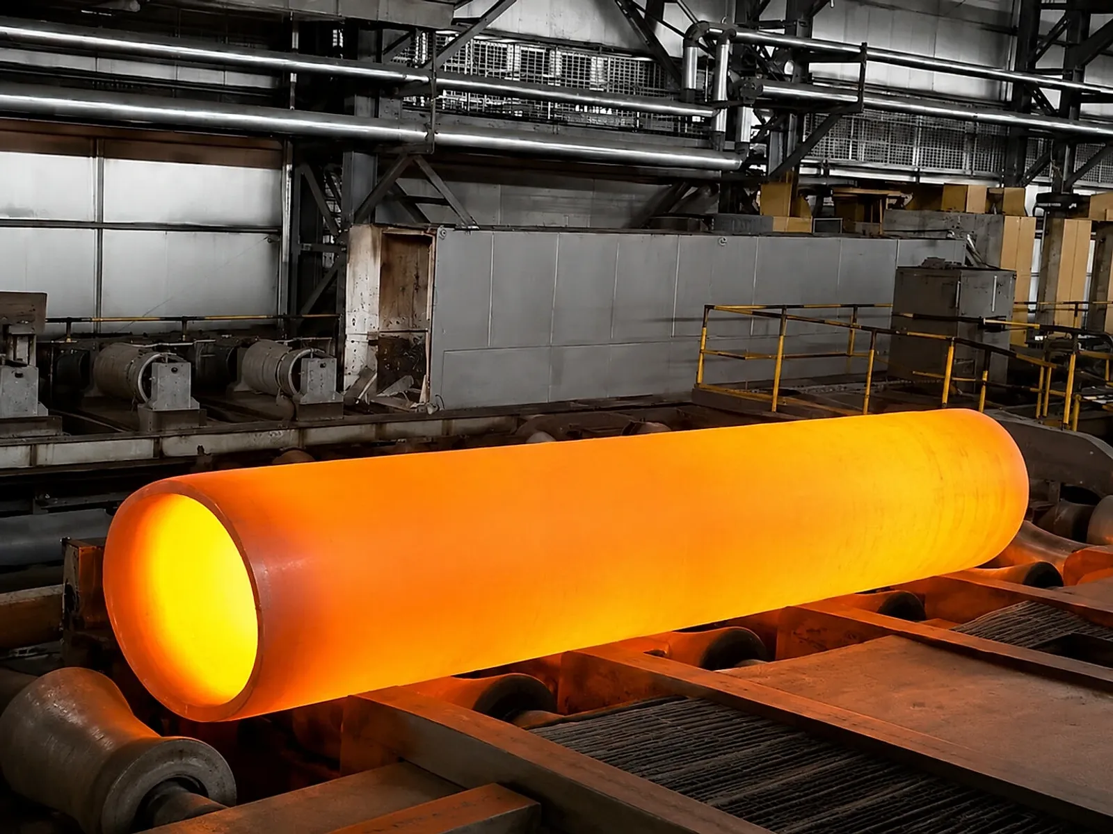 A hot-worked titanium billet illustrates how thermomechanical history begins before a finished rotor forging exists.