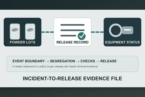 Amaero's Factory Incident Shows Why Titanium Buyers Need an Incident-to-Release Evidence File