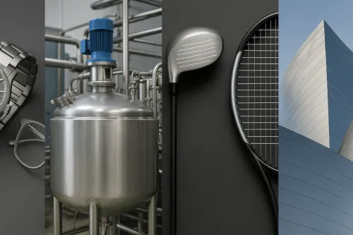 Industrias sorprendentes que dependen del titanio, y por qué llegó para quedarse