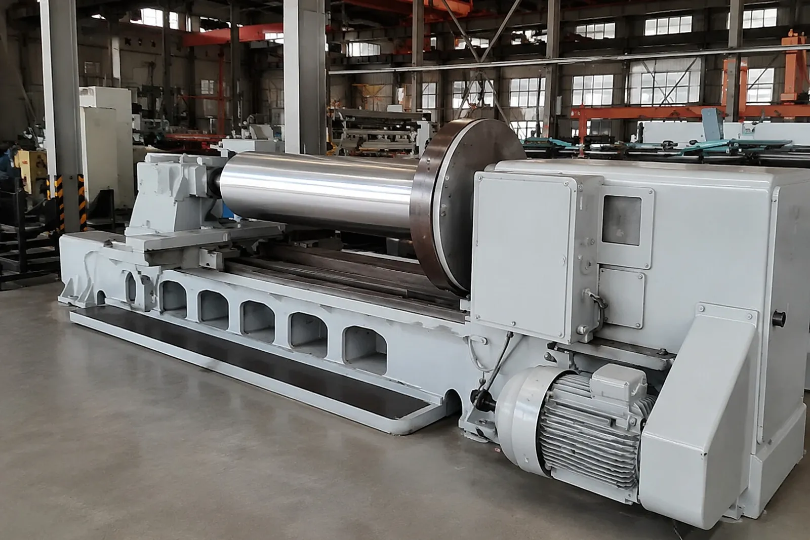 Industrial metal processing equipment in a titanium workshop, illustrating why point-of-need manufacturing still needs a controlled release route.