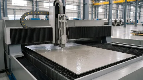 Titanium Water Jet Cutting