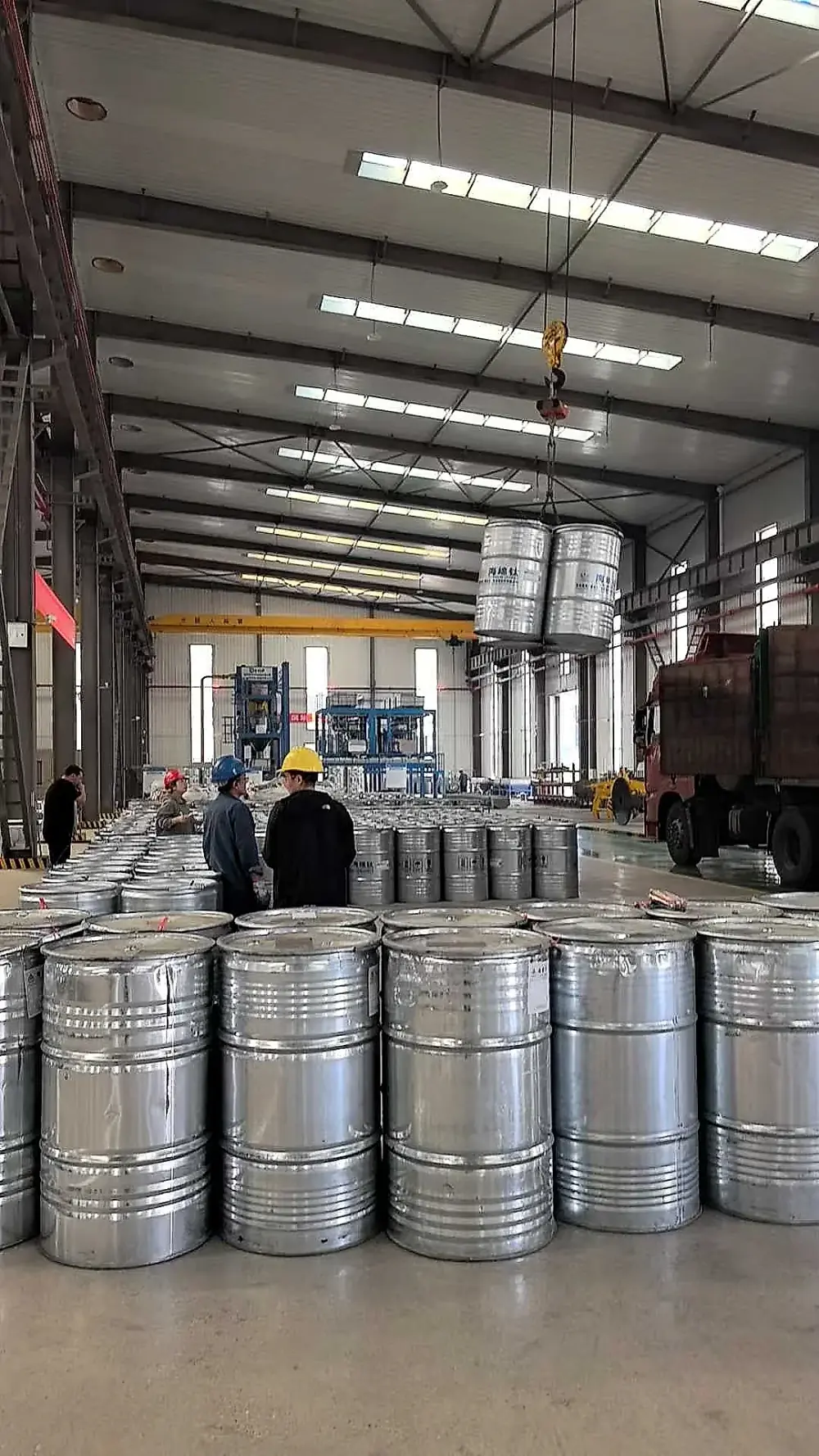 Цех производства титановой губки в Баоцзи