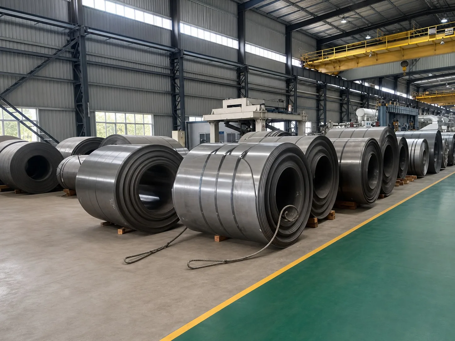 User-supplied titanium strip coils illustrate how product thickness and prior deformation change the thermal route that buyers must qualify.