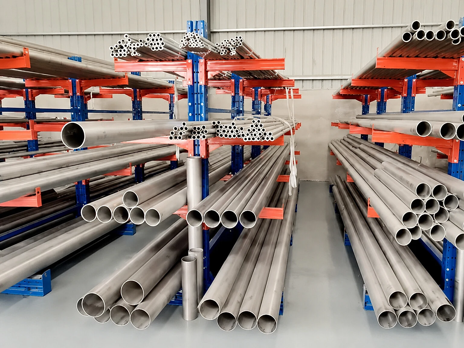Titanium tube racks showing why order-level scope needs material-form, lot and inspection boundaries before release
