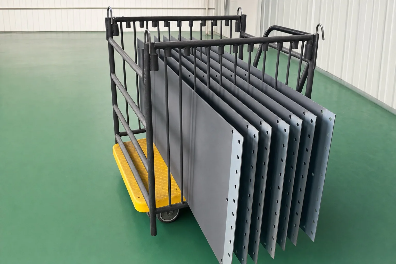 User-supplied cut titanium plates with repeated holes illustrate why edge condition, hardness retention and secondary finishing need part-level checks.