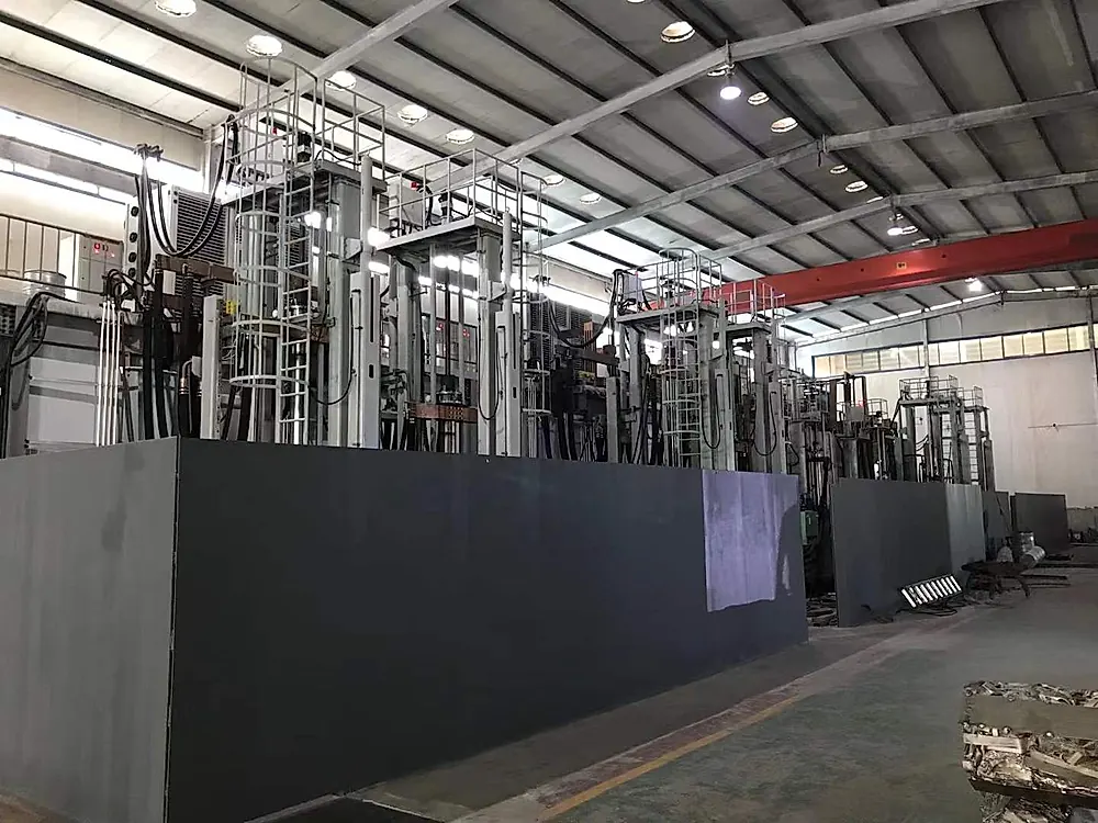 VAR vacuum arc remelting furnace shop floor — aerospace titanium ingot second-melt operation